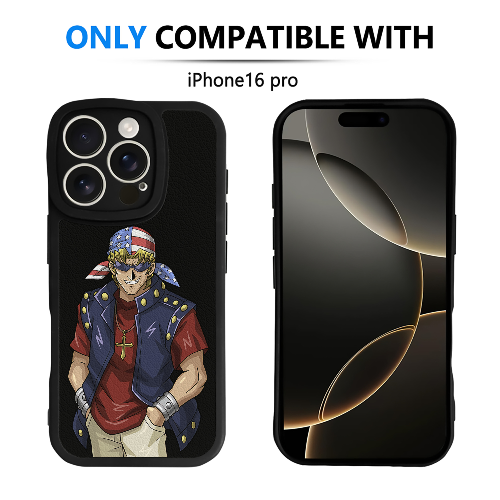 遊☆戯☆王 Yu-Gi-Oh! 【iPhone 16シリーズ対応】シリコンスマホケース（レザー調） 材質：シリコン